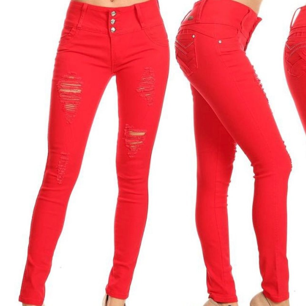 InfraRed Ripped Skinny Jean